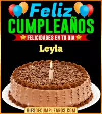 Felicidades en tu día Leyla
